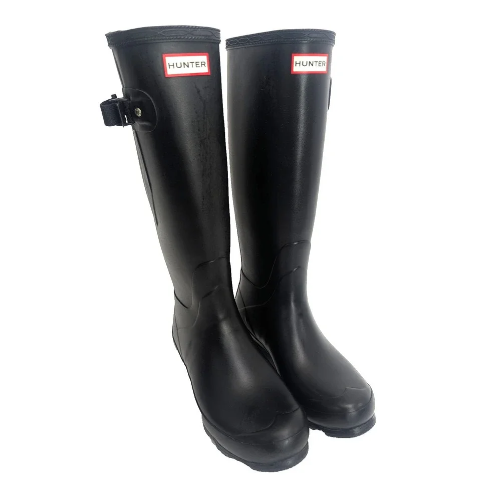 Hunter Men's Original Rubber Rain Boot - Size 10 US - in Classic Black